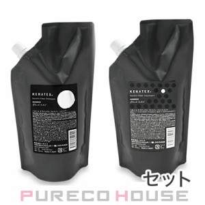 ハホニコ ケラテックス ファイバー シャンプー (レフィル) 500ml + トリートメント (レフィル) 400g 【セット】