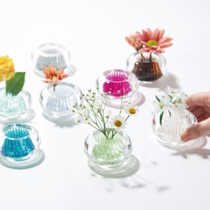 アッシュコンセプト ミチクサ 花瓶 一輪挿し 花器 フラワーベース 花器 プラスディー