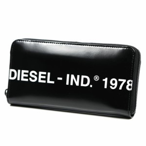 ディーゼル DIESEL 長財布 ラウンドファスナー ブラック 24 ZIP X07052 PS679 T8013