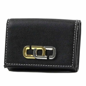 マークジェイコブス ミニ財布 三つ折り財布 MARC JACOBS The J Link ブラック M0017023-001