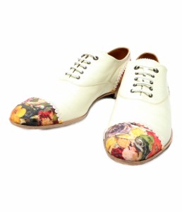 ノゾミイシグロ ウィングチップ FLOWER COLLAGR BOOTS メンズ SIZE 41 NOZOMI ISHIGURO 中古