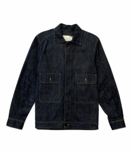 スタジオニコルソン デニムジャケット CARBON SELVEDGE DENIM JACKET 21ss メンズ SIZE M STUDIO NICHOLSON 中古