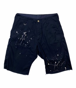 ユニフォームエクスペリメント ショートパンツ DRIPPING SHORTS UE-160051 メンズ SIZE 2 UNIFORM EXPERIMENT 中古