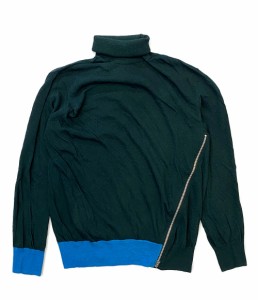 サカイ ニット Turtle Neck Zip Knit 20aw 20-02372M メンズ SIZE 2 sacai 中古