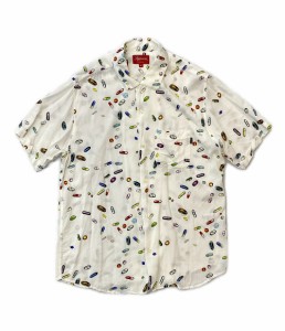 シュプリーム 半袖シャツ Pills Rayon Shirt 17ss メンズ SIZE M Supreme 中古