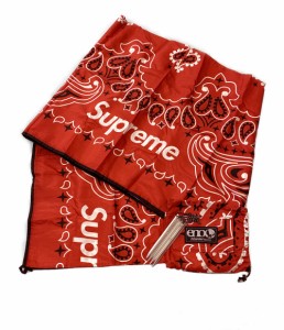 シュプリーム ブランケット ENO Islander Nylon Blanket Red ナイロン ユニセックス SIZE - Supreme 中古