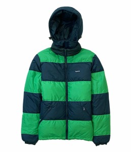 シュプリーム ダウンジャケット Reversible Striped Down Jacket メンズ SIZE S Supreme 中古