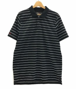 アールエルエックス ラルフローレン ポロシャツ ボーダー メンズ SIZE L RLX RALPH LAUREN 中古