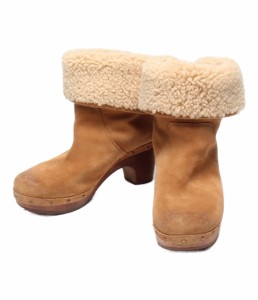 アグ ショートブーツ ムートン 3204 レディース SIZE 24 (L) UGG 中古