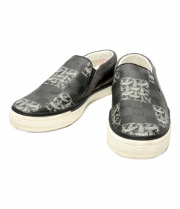 ルイヴィトン スリッポン クリストファーネメス グラフィット メンズ SIZE 6 LOUIS VUITTON 中古