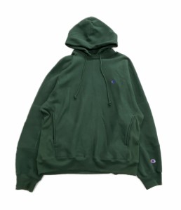 エヌハリウッド パーカー SWEAT PO PARKA メンズ SIZE XL N.Hoolywood×CHAMPION REVERSE WAVE 中古