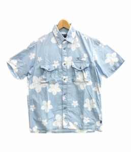 ステューシー 半袖シャツ フラワー柄 メンズ SIZE M (M) STUSSY 中古