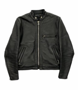 Vanson シングルライダース 赤黒 VANSON レザージャケット 赤/黒