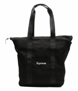 新品・未使用 supreme Canvas Tote トートバック 黒 カバン-