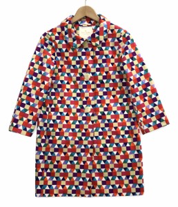 ケイトスペード マルチカラージオメとリックスステンカラーコート レディース SIZE XS (XS以下) kate spade 中古