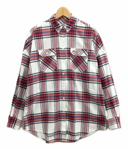 トミージーンズ 長袖ボタンダウンシャツ チェック柄 メンズ SIZE S (S) TOMMY JEANS 中古