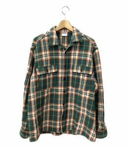 美品 長袖シャツ チェック柄 Sonny LAbelコラボ BMSL22FW01 メンズ SIZE L (L) BIG MAC 中古