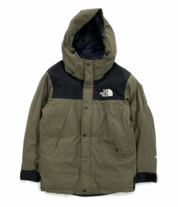 ザノースフェイス ダウンジャケット Mountain Down Jacket カーキ ND91930 メンズ SIZE XS THE NORTH FACE 中古