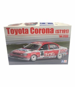 美品  トヨタ コロナ ST191 94年JTCC仕様 1/24 アオシマ プラモデル 中古