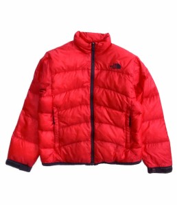 ザノースフェイス ダウンジャケット レッド NDW18301 レディース SIZE L THE NORTH FACE 中古