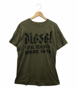 ディーゼル ラインストーン半袖Tシャツ メンズ SIZE XL (XL以上) DIESEL 中古