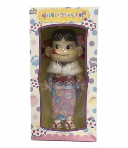 美品 ペコちゃん 晴れ着ペコちゃん人形 不二家  ドール 中古