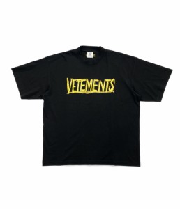 美品 ヴェトモン 半袖Ｔシャツ ワールドツアーロゴ UE52TR270G XS メンズ SIZE XS VETEMENTS 中古