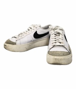 ナイキ ローカットスニーカー BLAZER PLATFORM DJ0292-101 レディース SIZE 23.5 (M) NIKE 中古