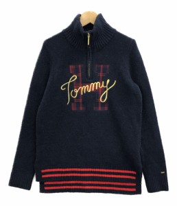 トミーヒルフィガー ハーフジップニット レディース SIZE S (S) TOMMY HILFIGER 中古