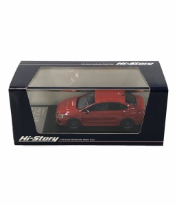 美品  SUBARU WRX STI TYPE RA-R 2018 HS241 RE ピュアレッド 1/43 インターアライド ミニカー 中古