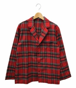 美品 長袖チェックシャツ メンズ SIZE 1 (L) Priv. Spoons Club 中古