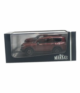 美品  TOYOTA ランドクルーザー 300GRスポーツ ダークレッドマイカM Mark43 1/43 ホビージャパン  ミニカー 中古