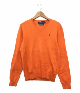 美品 長袖Vネックニット メンズ SIZE M (M) POLO RALPH LAUREN 中古