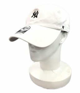 キャップ アジャスタブル MLB NY ニューヨークヤンキース ユニセックス  47 Brand 中古