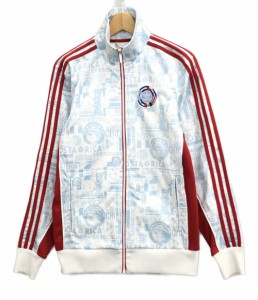 アディダス トラックジャケット スリーストライプ メンズ SIZE M (M) adidas 中古