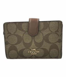 コーチ 二つ折り財布 シグネチャー F23553 レディース COACH 中古