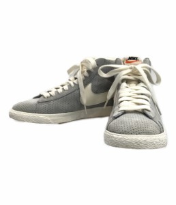 ナイキ ハイカットスニーカー BLAZER MID SUEDE 518171-013 レディース SIZE 25 (XL以上) NIKE 中古