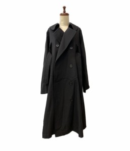 ヨウジヤマモト トレンチコート 変則ウール レディース SIZE 2 YOHJI YAMAMOTO 中古