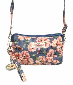 美品 キャスキットソン 花柄ミニクロスショルダーバッグ 斜め掛け レディース  Cath Kidston 中古