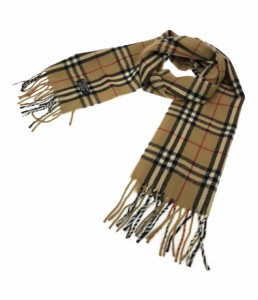 バーバリーロンドン マフラー カシミヤ100％ ノバチェック柄 レディース SIZE    BURBERRY LONDON 中古