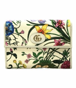 美品 グッチ ポーチ 花柄 577350 2778 レディース  GUCCI 中古