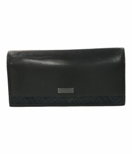 バーバリーブラックレーベル 長財布 メンズ BURBERRY BLACK LABEL 中古