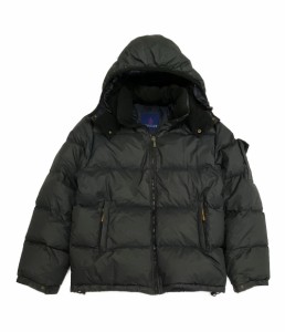 モンクレール ダウンジャケット BAZILLE 紺タグ メンズ SIZE 2 MONCLER 中古