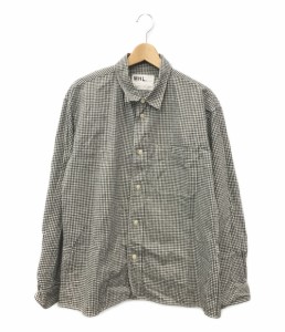 エムエイチエル 長袖シャツ ギンガムチェック メンズ SIZE L (L) MHL. 中古