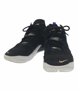 ナイキ ハイカットスニーカー  LEBRON 18 CQ9283-004 メンズ SIZE 27 (L) NIKE 中古