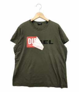 ディーゼル ロゴプリント半袖Tシャツ メンズ SIZE M (M) DIESEL 中古