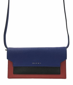 マルニ ショルダーウォレット ショルダーバッグ 斜め掛け レディース  MARNI 中古