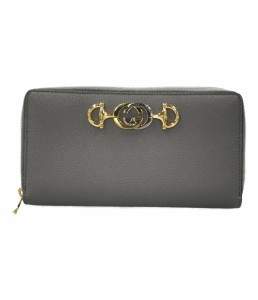 グッチ ラウンドファスナー長財布 ズゥミ 570661 1147 レディース GUCCI 中古