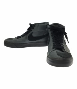 ナイキ ミドルカットスニーカー SB ZOOM BLAZER MID EDGE DA2189-001 レディース SIZE 24.5 (L) NIKE 中古