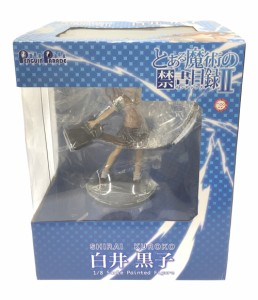 美品 とある魔術の禁書目録 白井黒子 1/8 フィギュア 中古